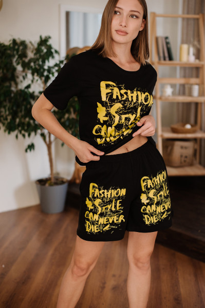 Купить Женский костюм ЖК 029/1 (черный (Fashion Style)) на Неженке